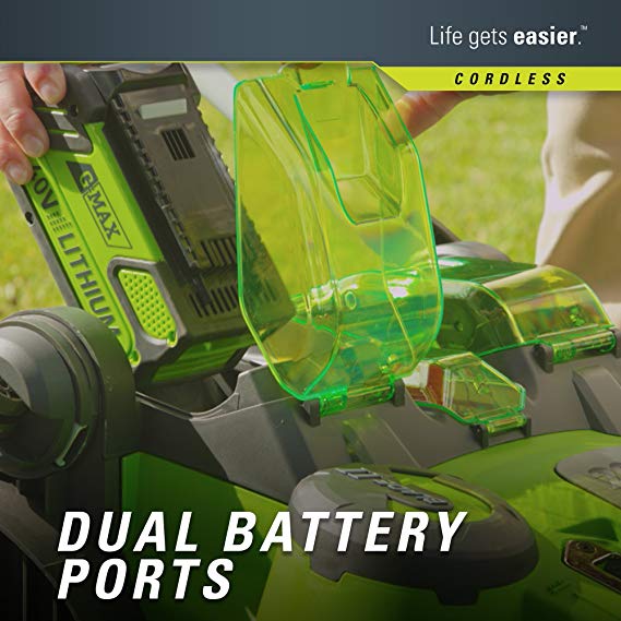 Greenworks-Twin-Force-battery-ports